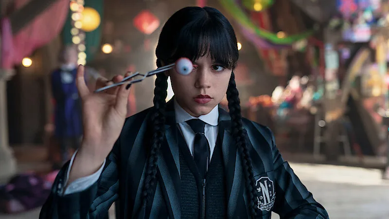 Séries Netflix - Mercredi Addams