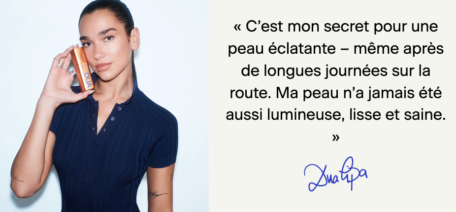 Crème hydratante régénératrice DUA™ - Gamme de soins - Dua Lipa