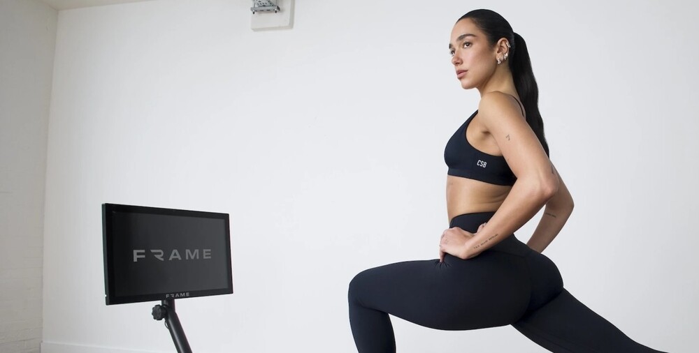 Dua Lipa - Ambassadrice - Collaboration - Marque Frame Fitness