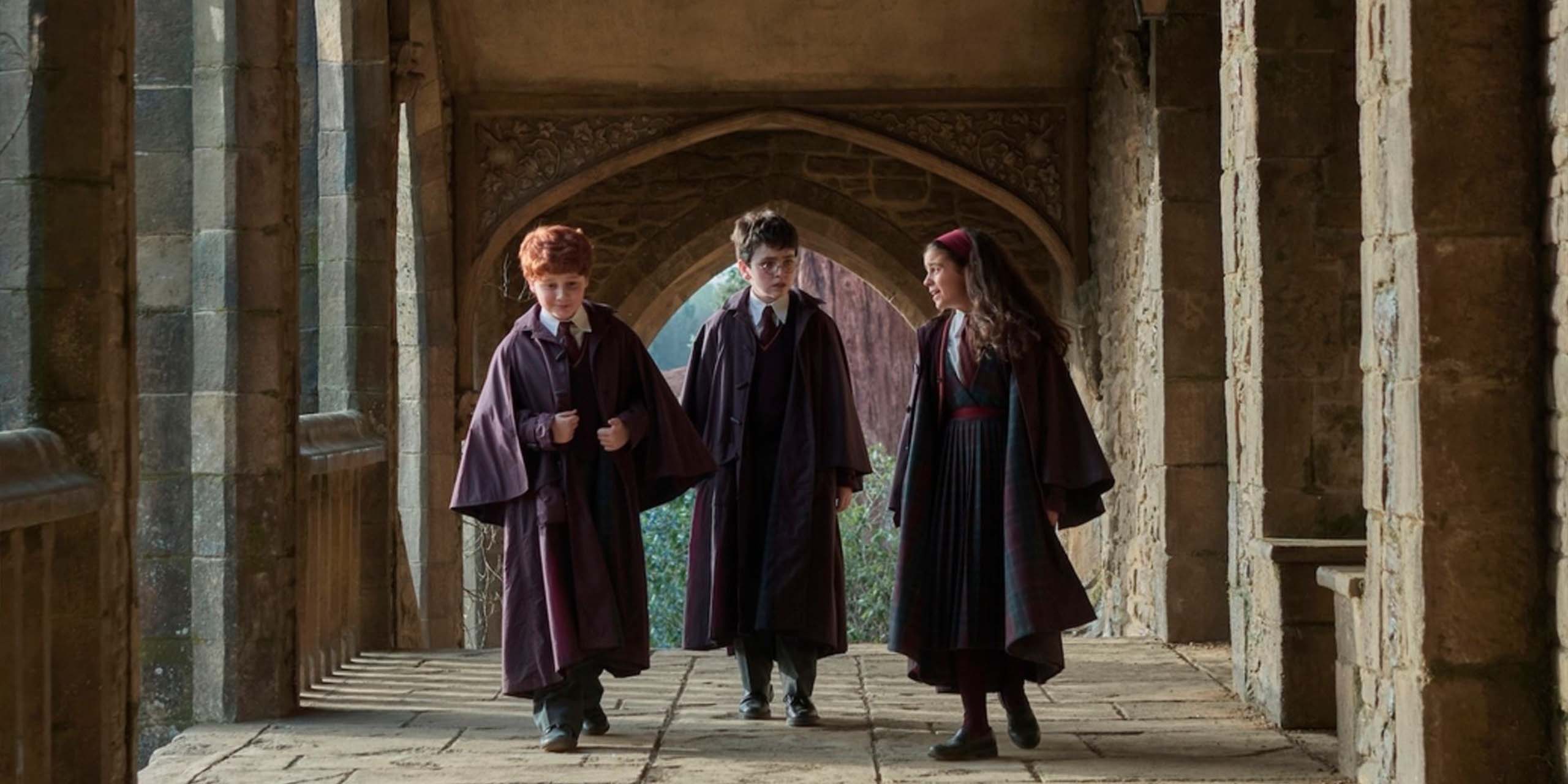 Ron, Harry & Hermione à Poudlard - Série Harry Potter