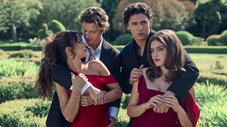 Saison 2 - Série Off Campus - Couple Allie & Dean - Couple Hannah & Garrett