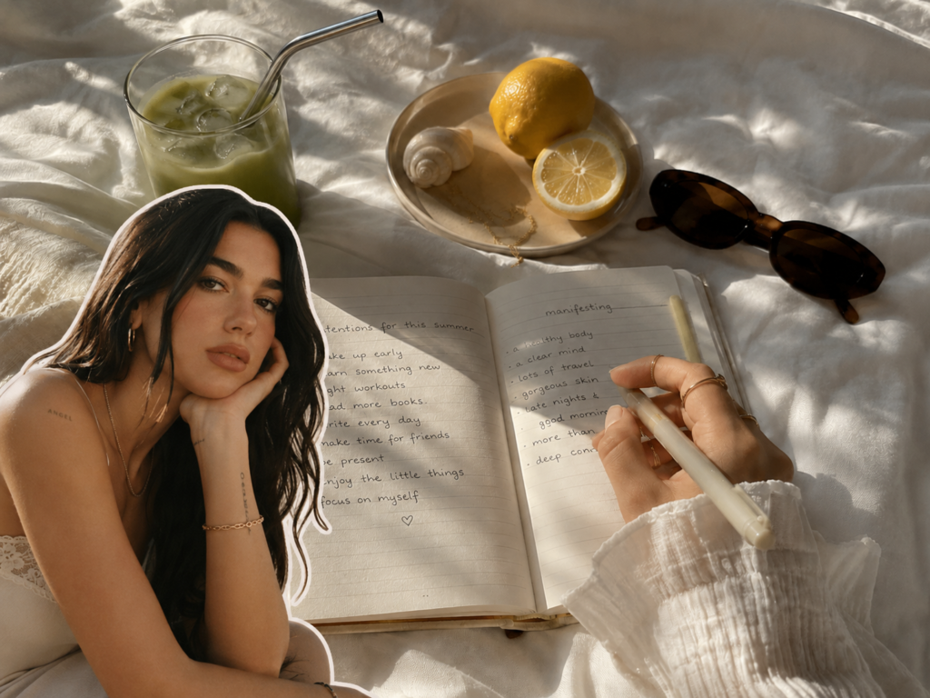 Organiser son été et manifester ses objectifs façon Dua Lipa