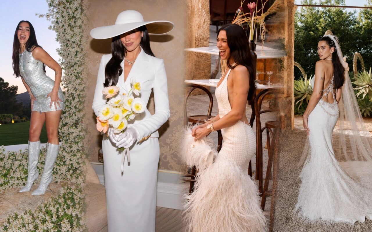 Tenues de mariage de Dua Lipa