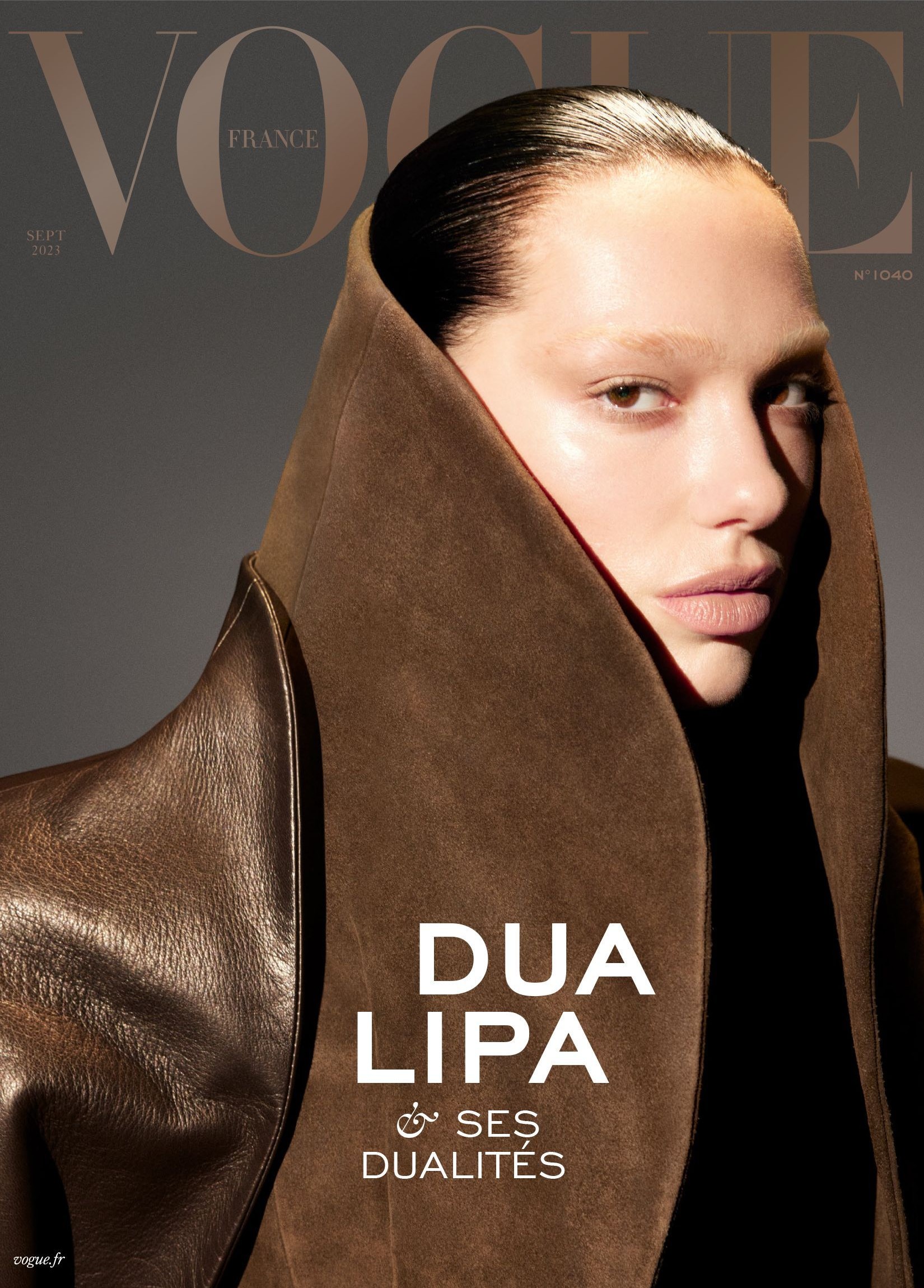 Dua Lipa - Couverture de Vogue France 2023